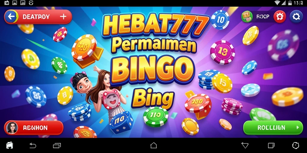 Tampilan screenshot gameplay HEBAT777 yang penuh warna dan menarik.