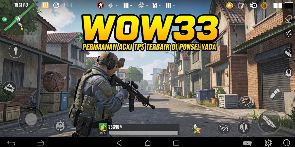 Tangkapan layar menunjukkan dinamika seru pertarungan di WOW33.